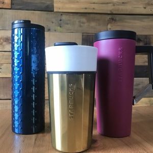 Starbucks Hot Tumblers Set 3x